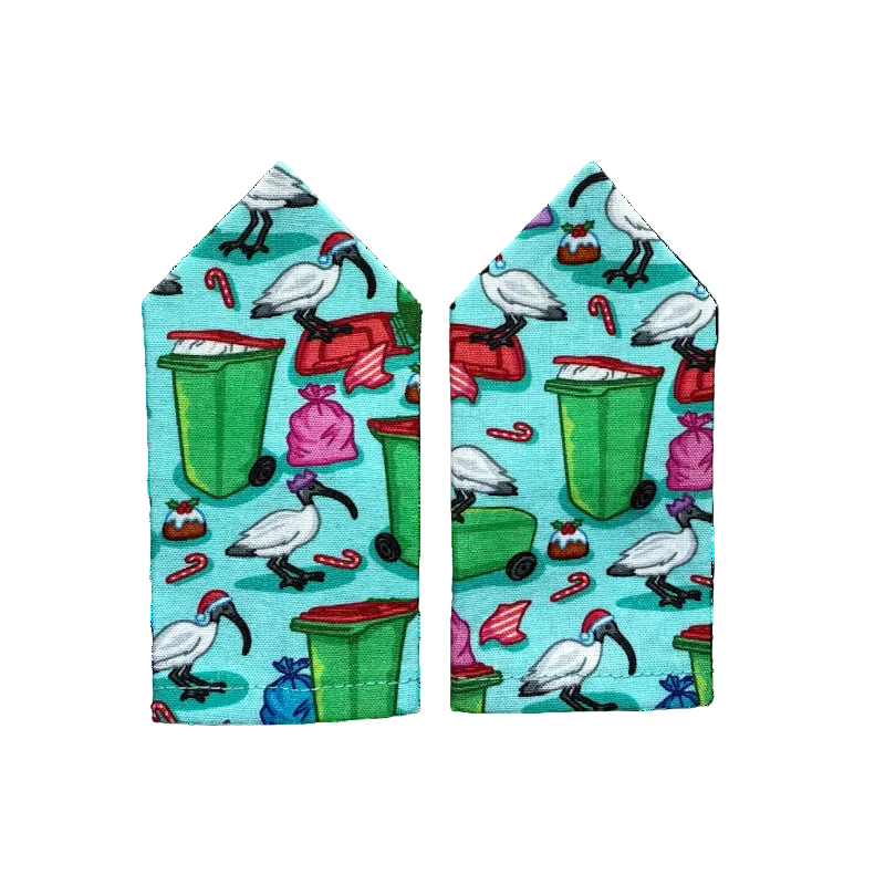 Bin Chicken Christmas epaulettes