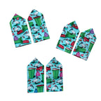 3 pairs of bin chicken christmas epaulettes