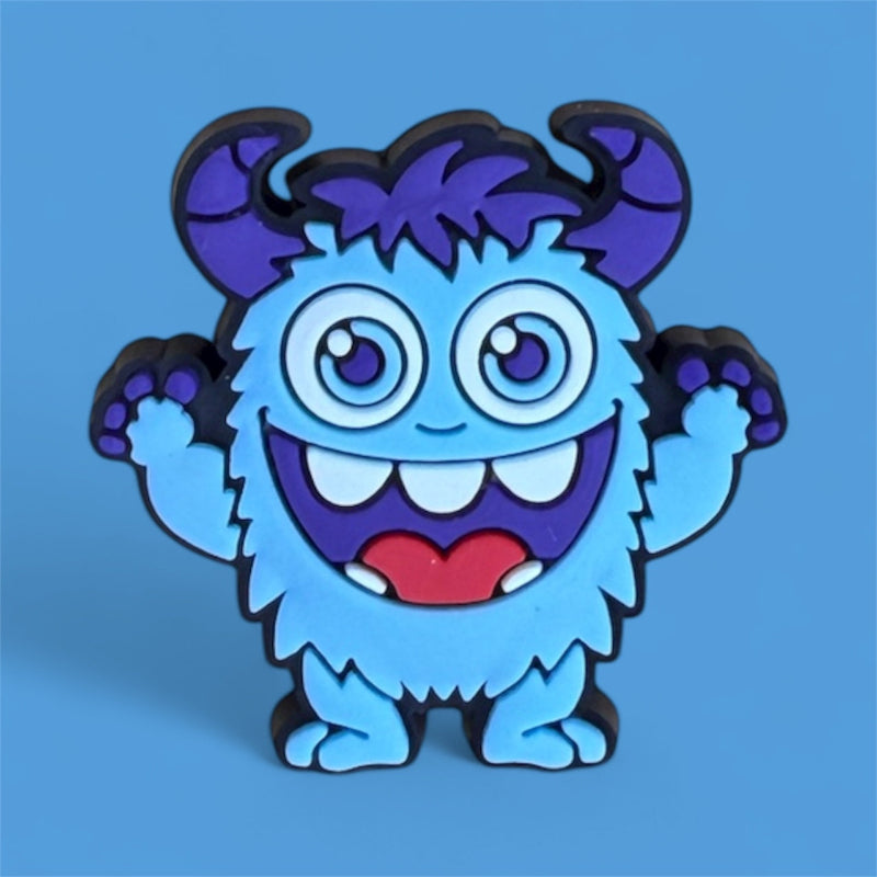 Blue monster stethocharm