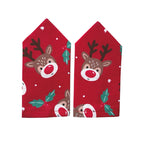 Red cute Reindeer Christmas Epaulettes