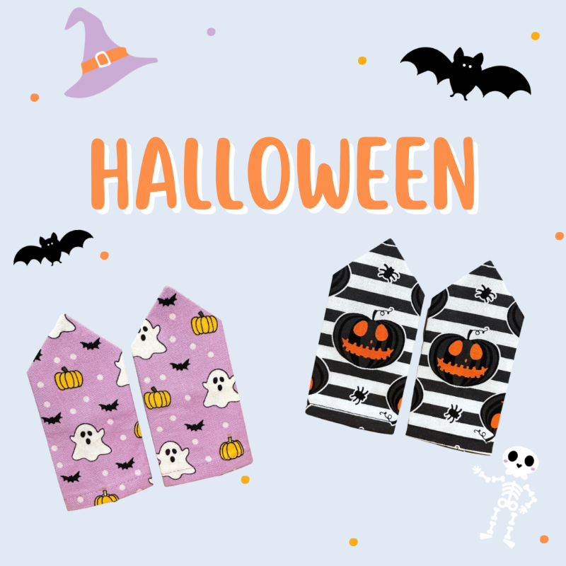 Ghost & Pumpkin Epaulettes