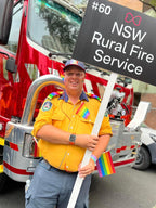 Pride march epaulettes