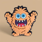 Orange monster stethocharm