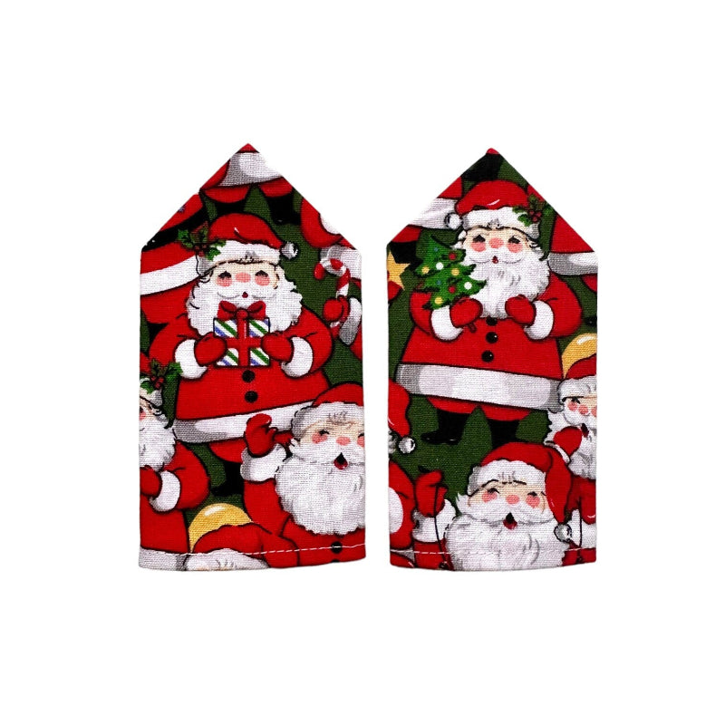 red santa epaulettes